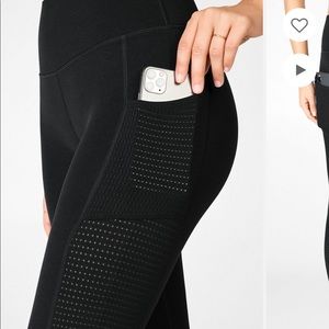 Fabletics Sculptknit Textured Leggings with Pockets